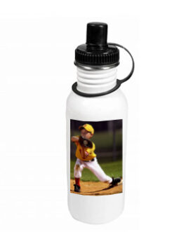 Stainless Steel Bottle w/Sport Top 600 ml